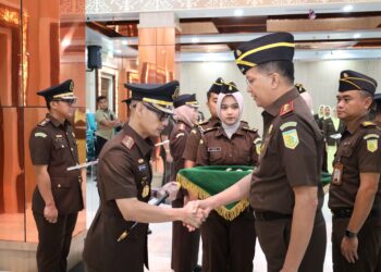 Sertijab Kepala Kejaksaan Negeri Batu Dilaksanakan dengan Khidmat