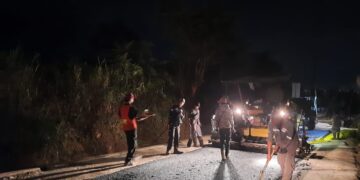 Proyek Rehab Jalan Donowarih – Bocek, Karangploso Rampung 100 Persen