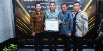 Kota Malang 4 Kali Raih Penghargaan Kota Layak Anak