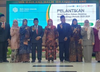 Gerbong Kepemimpinan UIN Maliki Malang Kini Diisi Wajah Baru