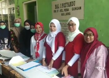 Kegiatan Posyandu Mawar, Awali Bulan Agustus Dengan Semangat Kemerdekaan