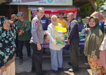 Polresta Malang Kota Kembali Gelontorkan 22 Ton Beras Murah 