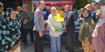 Polresta Malang Kota Kembali Gelontorkan 22 Ton Beras Murah