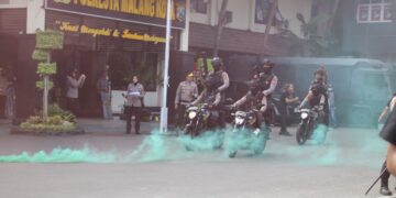 Polresta Malang Kota Gelar Sispam Mako, Antisipasi Kontijensi Demo Rusuh