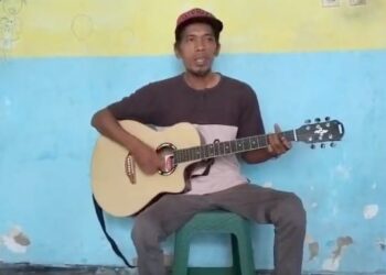 Eko Pramono Penyandang Disabilitas Lagu “Batu Kota Surgawi”, Didedikasikan untuk Mbatu SAE