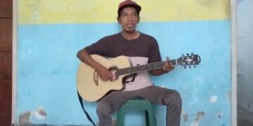 Eko Pramono Penyandang Disabilitas Lagu “Batu Kota Surgawi”, Didedikasikan untuk Mbatu SAE