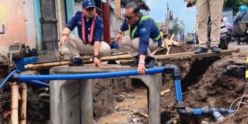Gangguan Aliran Akibat Proyek Drainase, Tugu Tirta Gerak Cepat Lakukan Penanganan