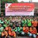 Polresta Malang Kota Gelar Apel Kebangsaan dan Deklarasi bersama Pengemudi Ojek Online Kota Malang