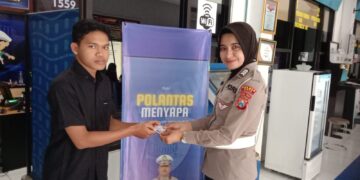 Sat Lantas Polres Batu Sosialisasikan Pemohon Masa Berlaku SIM Tidak Lagi Berdasarkan Tanggal Kelahiran