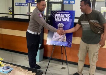Sat Lantas Polres Batu Luncurkan Program “Polantas Menyapa”
