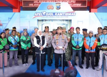 Kapolri Apresiasi Sinergi Polda Jatim dan Komunitas Ojol dalam Apel Kamtibmas “Jogo Jatim”