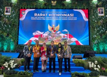 Sekda dan Kepala Bappeda Kota Malang Ikuti Rakor Nasional Sinkronisasi Program 2025