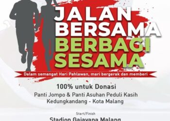 Whiz Prime Hotel Basuki Rahmat Malang Gelar Acara Jalan Bersama, Berbagi Sesama.