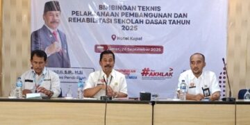 Bimtek Pembangunan SD Tahap II, Wujudkan Lingkungan Belajar Nyaman dan Berkualitas