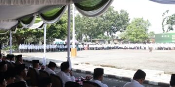 Sekda Kabupaten Malang Jadi Inspektur Apel Peringatan Hari Santri Tahun 2025