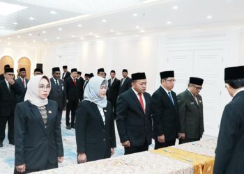 Menag Lantik 21 Pejabat, Salah Satunya Kepala Biro Administrasi Akademik, Kemahasiswaan UIN Malang