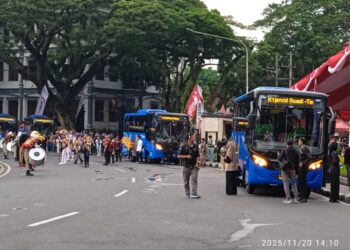 Satlantas Polresta Malang Kota Pastikan Keamanan Jalur Trans Jatim