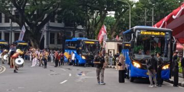 Satlantas Polresta Malang Kota Pastikan Keamanan Jalur Trans Jatim