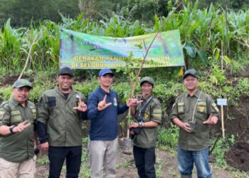 Pecinta Alam Batu Ijo Royo – Royo (PPA_BIRR) Kembali Laksanakan Reboisasi di Lereng Gunung Panderman