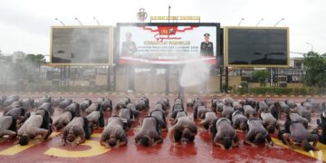 Awali 2026, Sebanyak 138 Anggota Polri dan ASN Polresta Sidoarjo Naik Pangkat