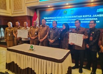 Sinergisitas, Kota Malang dan Jambi Jalin Kerjasama Antar Daerah