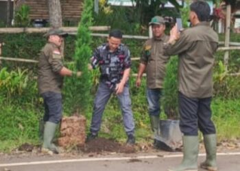 Kades Oro Oro Ombo Respon Positif Penanaman Pohon oleh PPA-BIRR Kota Batu