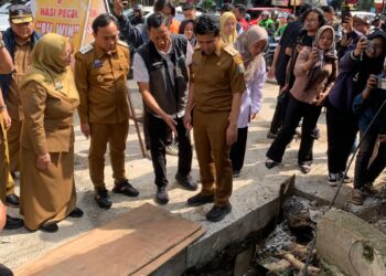 Wagub Jatim Tinjau Drainase Soekarno-Hatta, Target Rampung Akhir Januari 2026