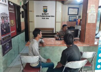 Pelayanan SPKT Polsek Krian, Warga Dilayani Cepat dan Humanis