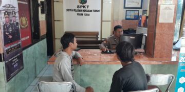 Pelayanan SPKT Polsek Krian, Warga Dilayani Cepat dan Humanis