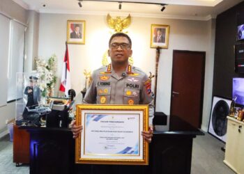 SPKT MMPP Polresta Sidoarjo Raih Penghargaan Menteri PANRB