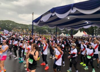 Ribuan Pelari Meriahkan EMBA Jetbus Run Malang 10K