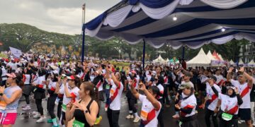 Ribuan Pelari Meriahkan EMBA Jetbus Run Malang 10K