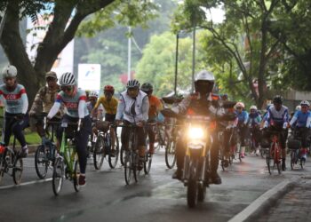Kota Malang Tuan Rumah “Gowes Peduli Sumatra”, Momen Bersepeda Sambil Berbagi