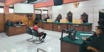 Terdakwa Perbuatan Cabul Inisial AMF, Diancam Penjara Selama 6 Tahun