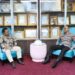 Kapolresta Terima Audiensi KPU, Sekaligus Terima Sertifikat Penghargaan dari KPU Kota Malang
