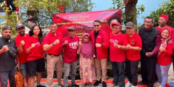 Ketua DPP dan DPC PDIP Batu, Hadiri Program Bedah Rumah Lansia