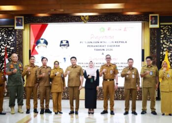 Akuntabilitas, Pemkab Sidoarjo Laksanakan Penandatanganan Perjanjian Kinerja Kepala OPD dan PKS PPPK