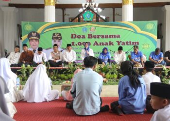 Hari Jadi Kabupaten Sidoarjo Ke 167, Gelar Doa Bersama 1000 Anak Yatim