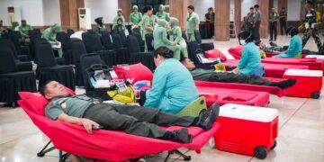 Sentuhan Kepedulian, Kostrad Gelar Donor Darah Sambut HUT ke-65