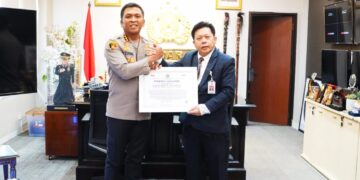 Dukung Program MBG, Polresta Sidoarjo Diganjar Presisi Award dari Lemkapi