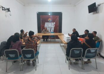 Humas Polres Batu Gelar Silahturahmi dan Buka Bersama Dengan Awak Media