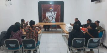 Humas Polres Batu Gelar Silahturahmi dan Buka Bersama Dengan Awak Media