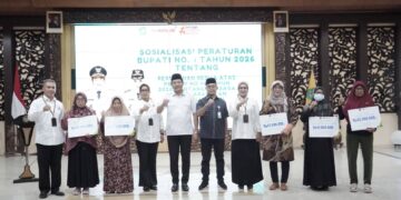 Perkuat Sinergi Desa, Bupati Subandi Sosialisasikan Aturan Baru Lembaga Kemasyarakatan