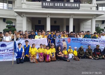 1.112 Paket Takjil Dibagikan FKAUB Bersama Organisasi Keagamaan, Komunitas, Lembaga Pendidikan, hingga Ormas di Malang Raya.