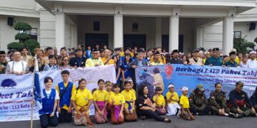 1.112 Paket Takjil Dibagikan FKAUB Bersama Organisasi Keagamaan, Komunitas, Lembaga Pendidikan, hingga Ormas di Malang Raya.