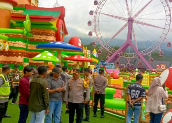 Pantau Objek Wisata, Kapolres Batu Pastikan Arus Balik Lancar 