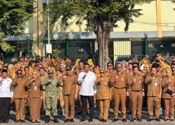 Bupati Sidoarjo Halalbihalal Bareng ASN, Ingatkan Kedisiplinan dan Empati dalam Pelayanan Publik