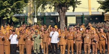 Bupati Sidoarjo Halalbihalal Bareng ASN, Ingatkan Kedisiplinan dan Empati dalam Pelayanan Publik