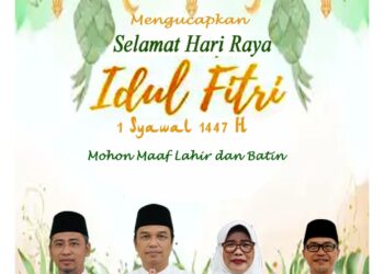 Delta Tirta Sidoarjo Mengucapkan Selamat Hari Raya Idul Fitri 1447 H minal aidin Walfaidzin mohon maaf lahir bathin