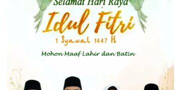 Delta Tirta Sidoarjo Mengucapkan Selamat Hari Raya Idul Fitri 1447 H minal aidin Walfaidzin mohon maaf lahir bathin 